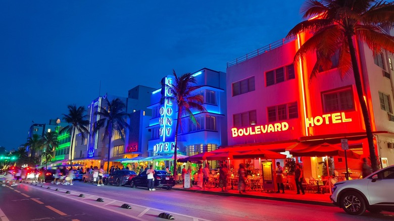 south beach nightlife in miami beach, florida