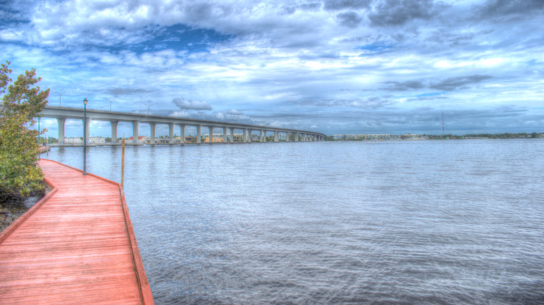 The Stuart Boardwalk along the St. Lucie River