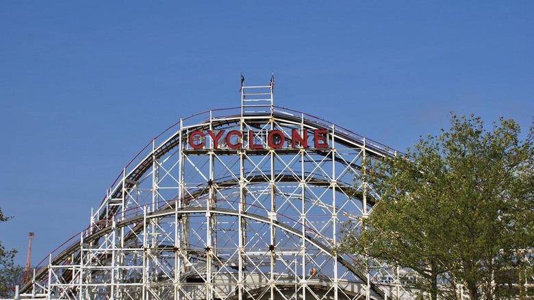 View of The Cyclone, Luna Park, Coney Island