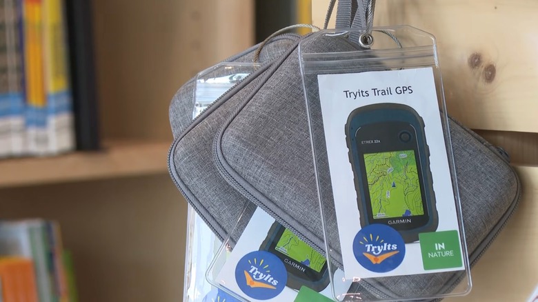 GPS device in the TryIts collection at Anythink Nature Library in Thornton, Colorado