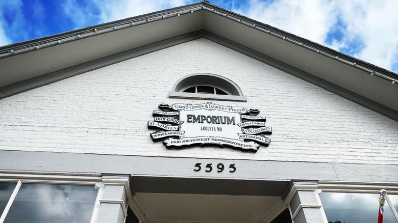 Exterior of the Emporium in Augusta, MO