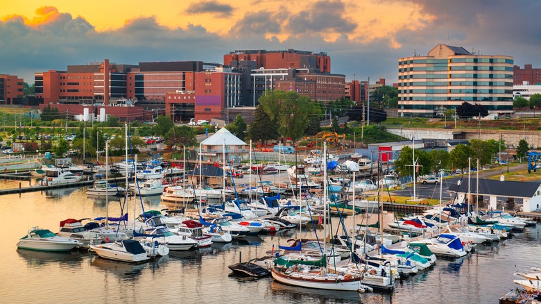 A view of Erie, Pennsylvania