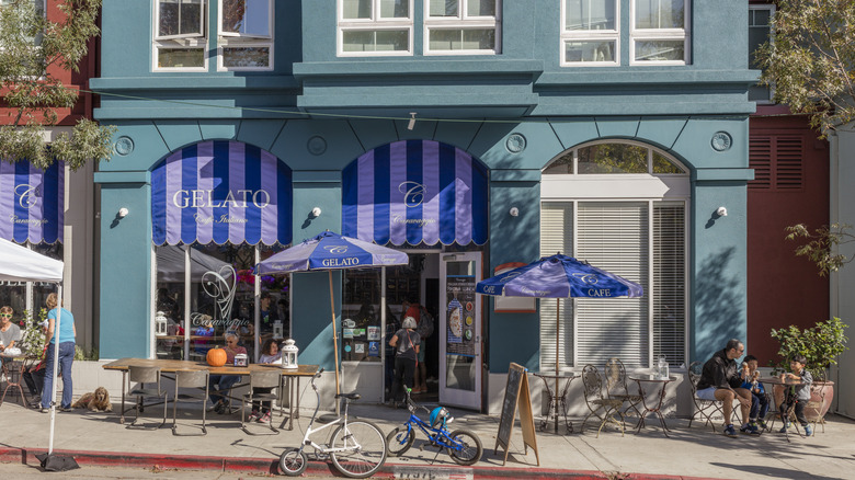 Caravaggio Gelato is a neighborhood stop in Berkeley