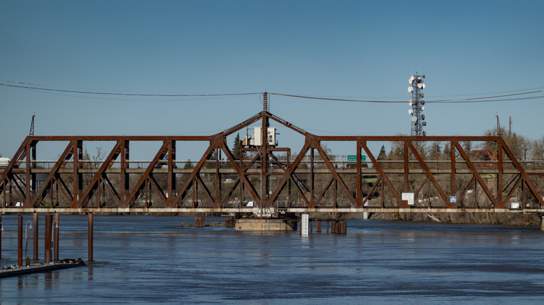 I Street Bridge in Sacramento, California