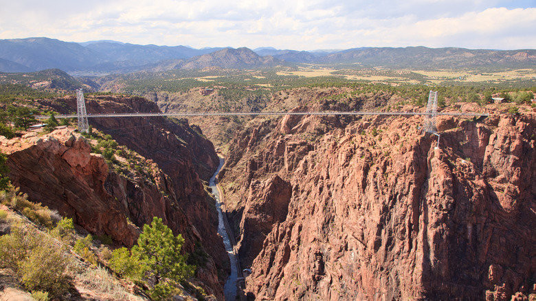 The Royal Gorge Bridge in Colorado