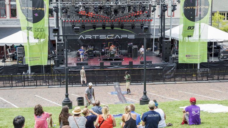 Band performs at past Artscape event