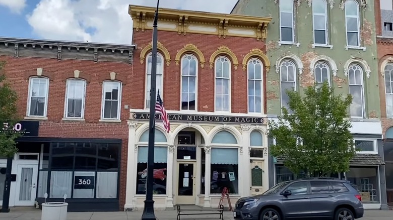 Exterior of the American Museum of Magic