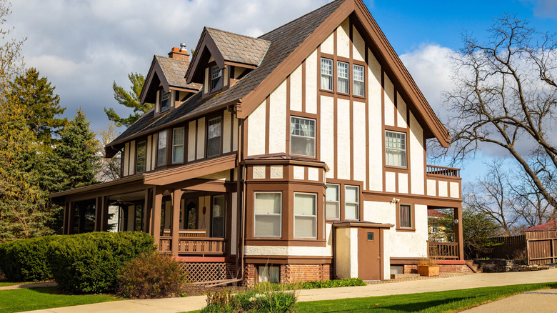 Alpine architecture in New Glarus, Wisconsin