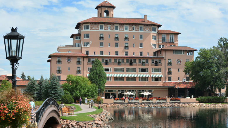 The Broadmoor Resort and Lake Cheyenne in Colorado Springs, Colorado