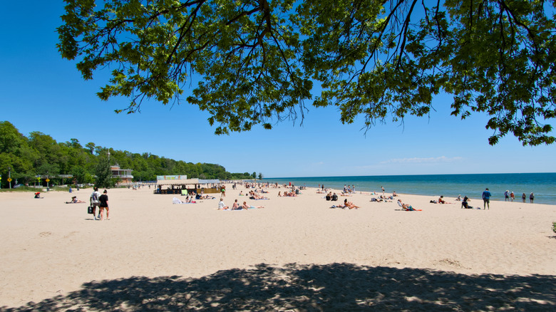 Bradford Beach in Milwaukee
