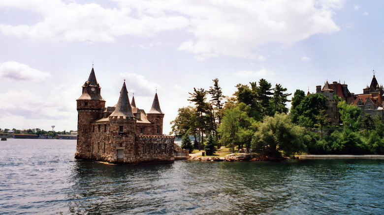 Boldt Castle in the Thousand Islands region of NY along the Great Lakes Seaway Trail