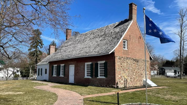 The DeWint House on a clear sunny day