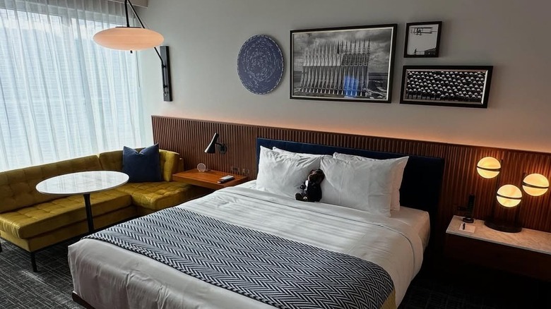 Hotel room at Hotel Polaris in Colorado Springs