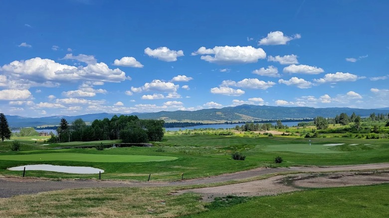 View of Osprey Meadows Golf Course at Tamarack Resort