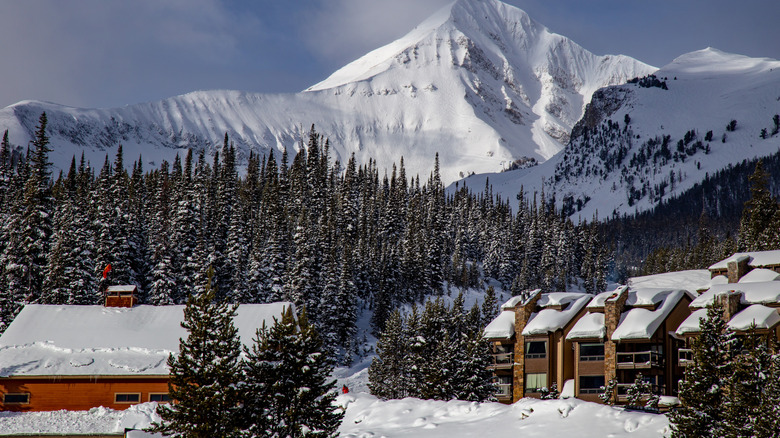 Lone Peak at Big Sky, Montana