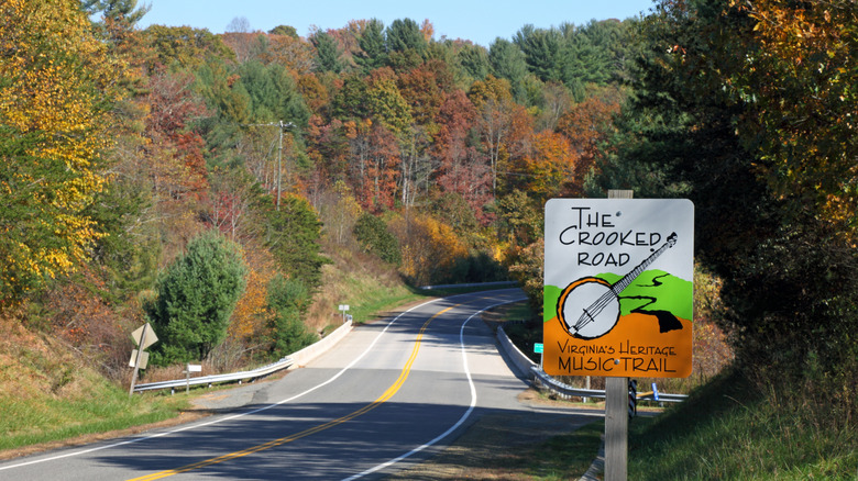 The Crooked Road, a heritage music trail in southwest Virginia