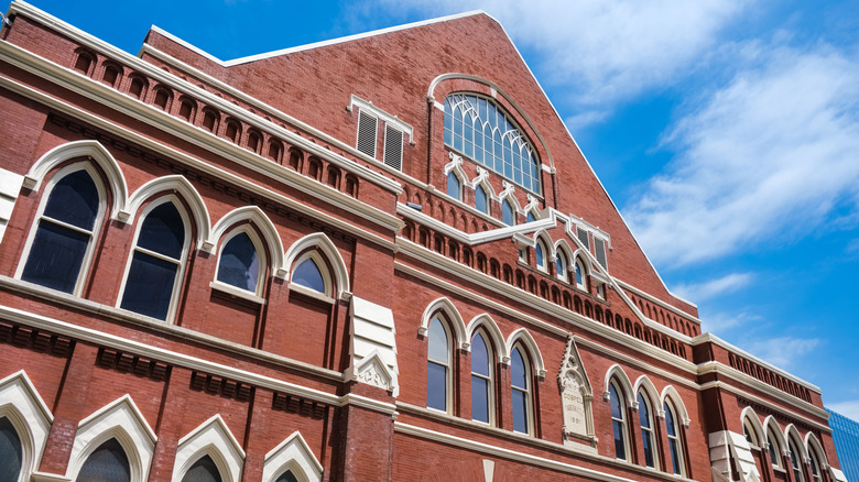 Exterior of Ryman Auditorium in Nashville