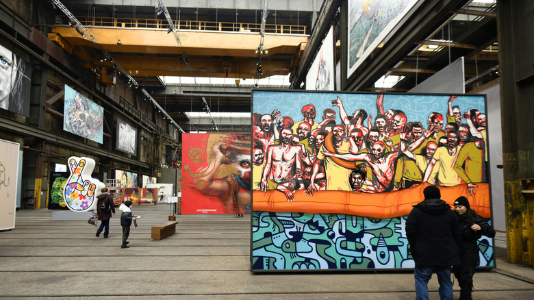 Paintings at NDSM Amsterdam