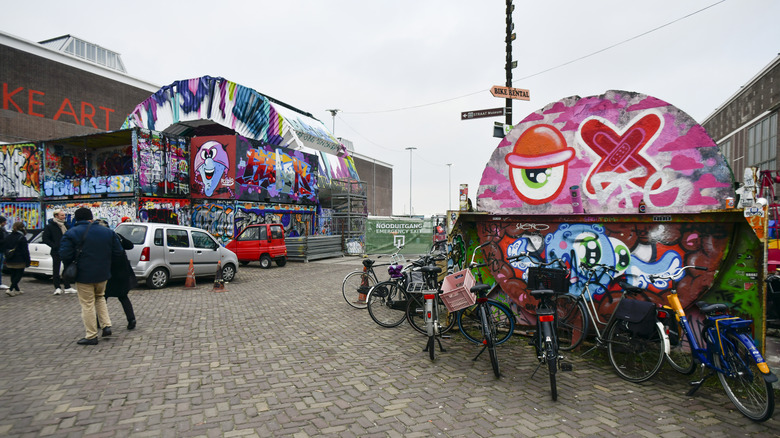 Graffiti and street art at NDSM