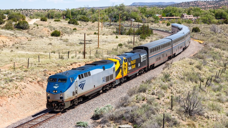 Amtrak Southwest Chief in New Mexico
