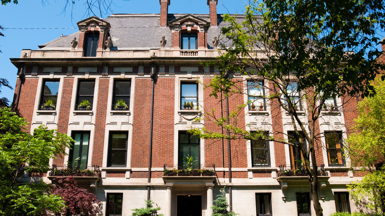 Exterior of the original Playboy Mansion in Gold Coast