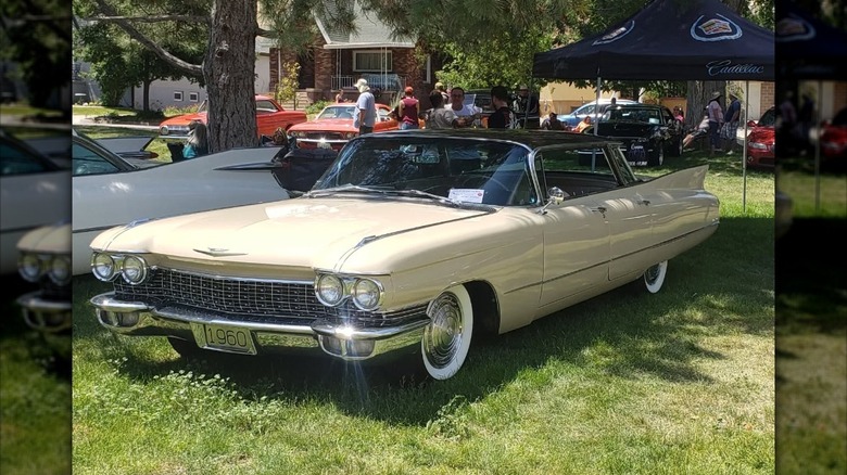 Classic car show in Copperton, Utah