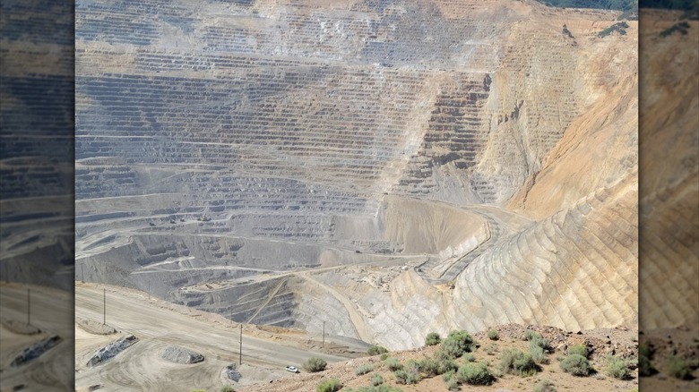 Bingham Canyon mine in Copperton, Utah