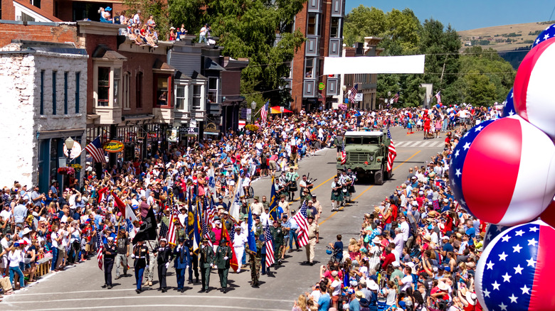 Fourth of July parade in Telluride, Colorado