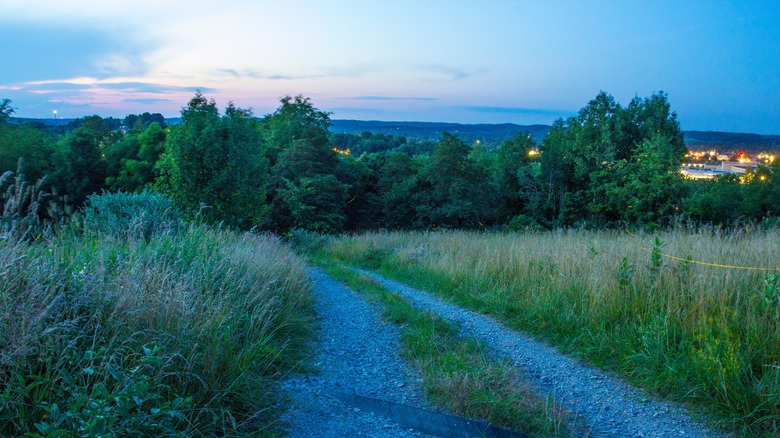 Paved trail in Dover, Ohio