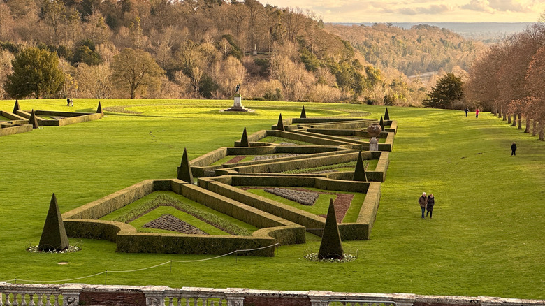 Cliveden House's Parterre gardens