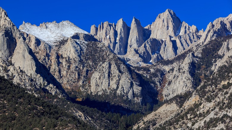 The summit of Mount Whitney