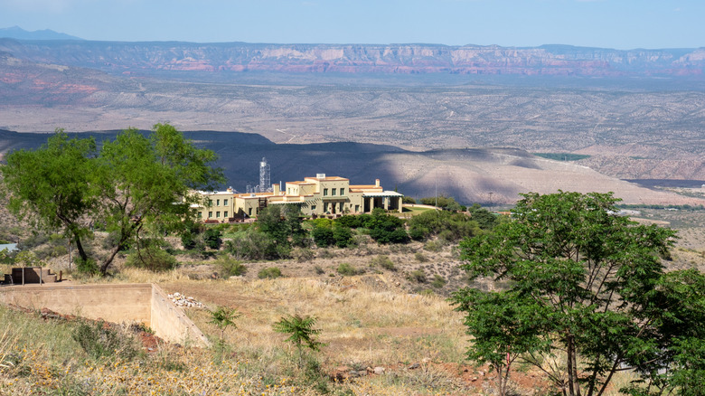 view of Verde Valley with Jerome Historic State Park