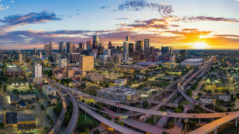 City view of Houston, TX