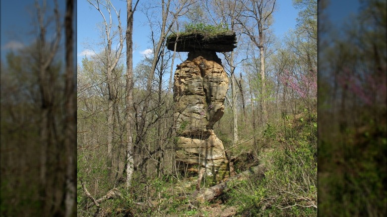 Jug Rock gorund-level shot