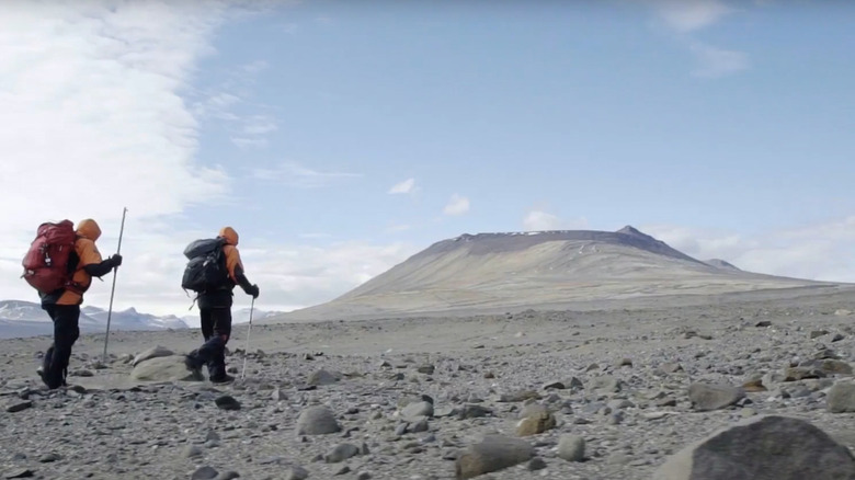 Two travelers in an Antarctic Dry Valley