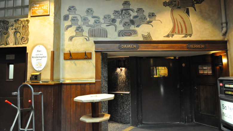 Traditional pub Uerige Obergärige Hausbrauerei in Dusseldorf, Germany