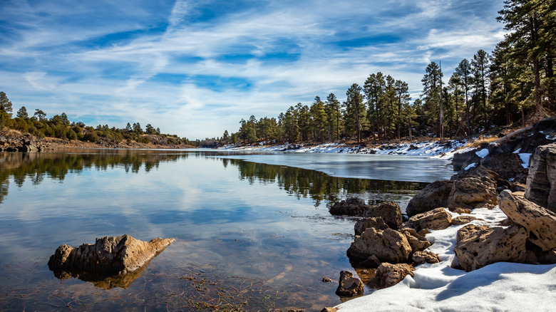 Fool Hollow after it snows