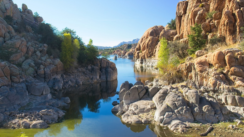 Granite Dells and Watson Lake in Prescott Arizona