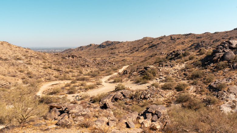 South Mountain Park and Preserve, Phoenix, Arizona.