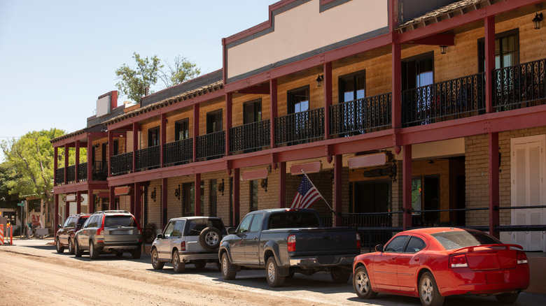 picture of part of historic downtown Patagonia