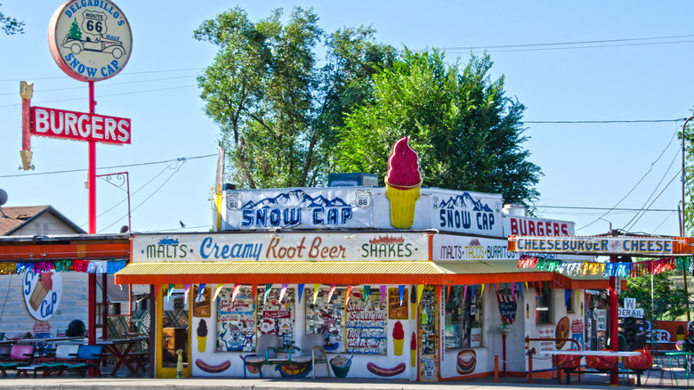 Sno-Cap drive-in in Seligman, AZ