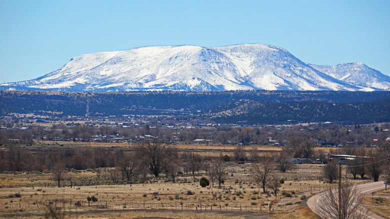 mountain views from Eagar, Arizona