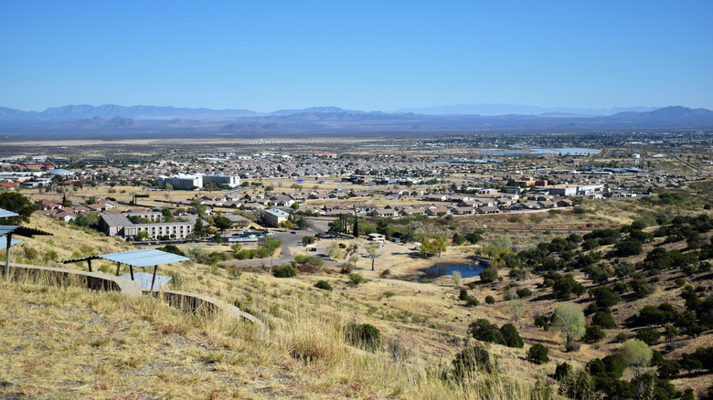 View of Fort Huachuca in Arizona