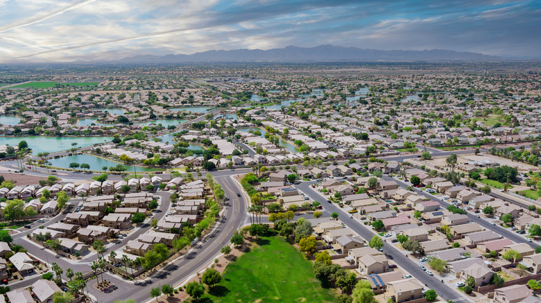 Some of Avondale's many small ponds
