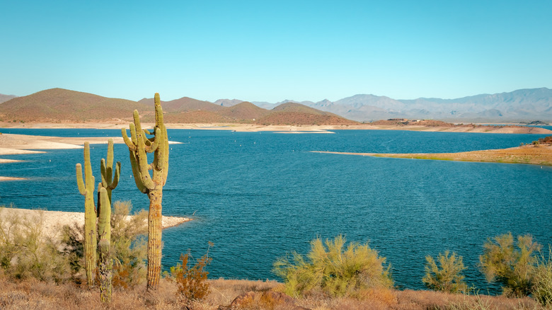 Lake Pleasant near North Gateway, Arizona
