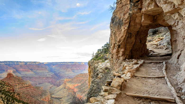 Tunnel on Bright Angel Trail