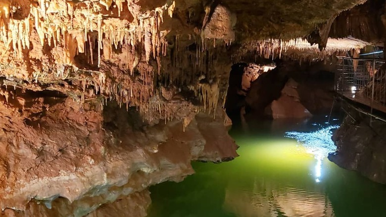 Lake inside Cosmic Cavern