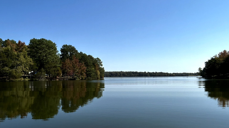 Lake Charles State Park in the evening, Arkansas