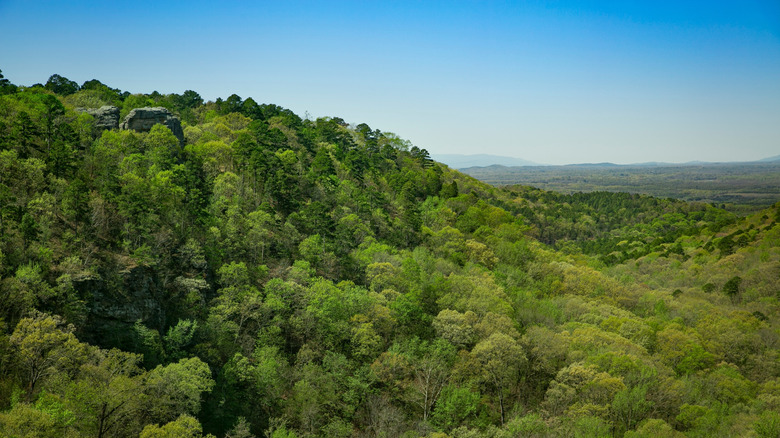Scenery of the Ozarks in Arkansas