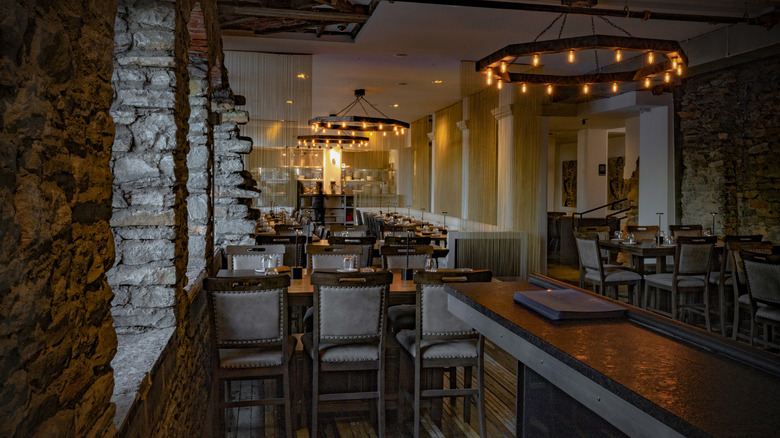 Interior of Divan Restaurant and Bar